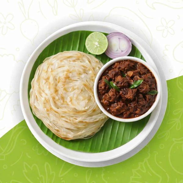 Porotta & Beef Curry