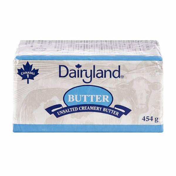 Butter Unsalted Dairyland 1 lb