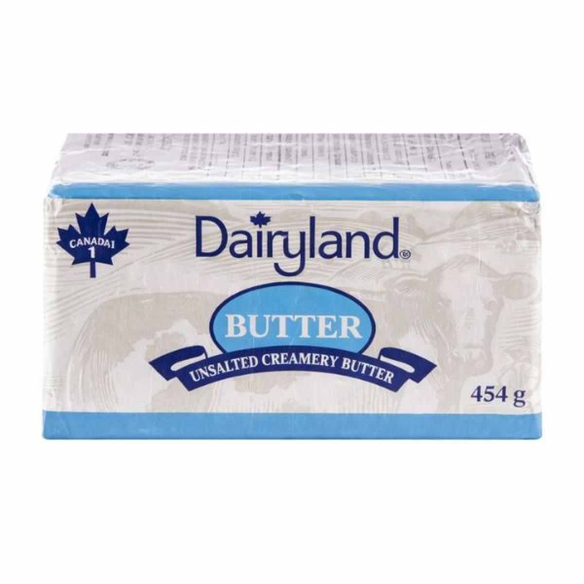 Butter Unsalted Dairyland 1 lb