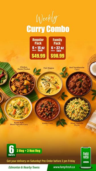 Weekly Curry Combo Subscription