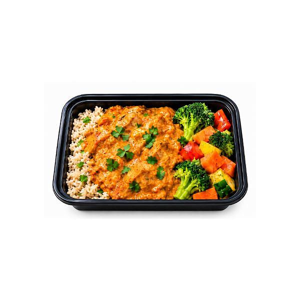 Butter Chicken with Brown Rice & Veggies