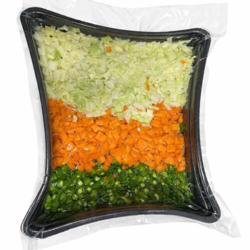 Thoran cut (Carrot, Beans, Cabbage)