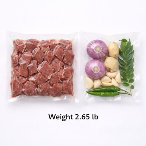 Beef Curry Cut Ingredients Combo