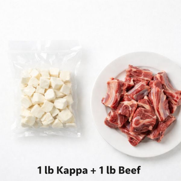 Kappa & Beef (എല്ല്) combo - Frozen